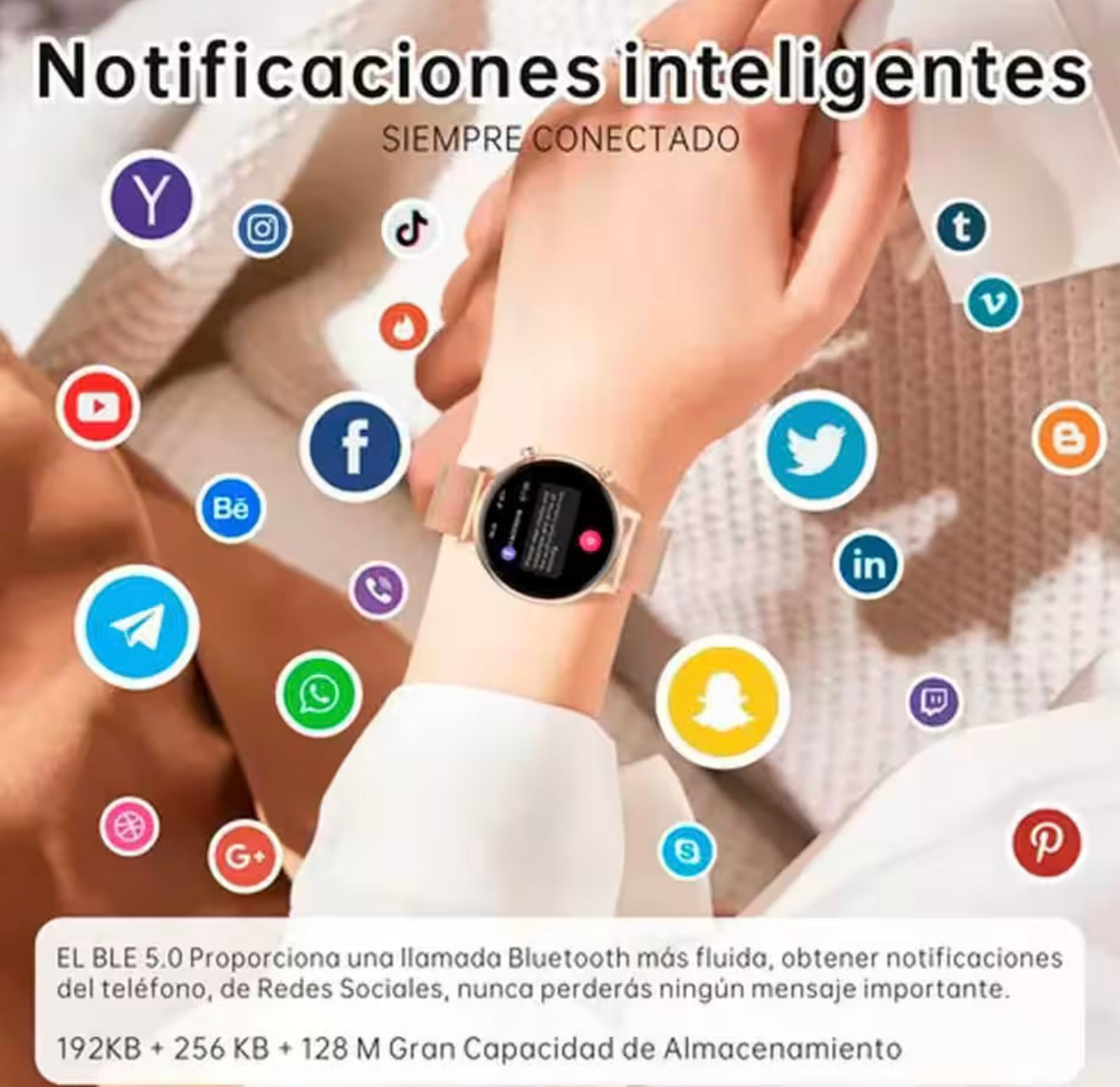 G-TiDE Smart Watch Lady Time