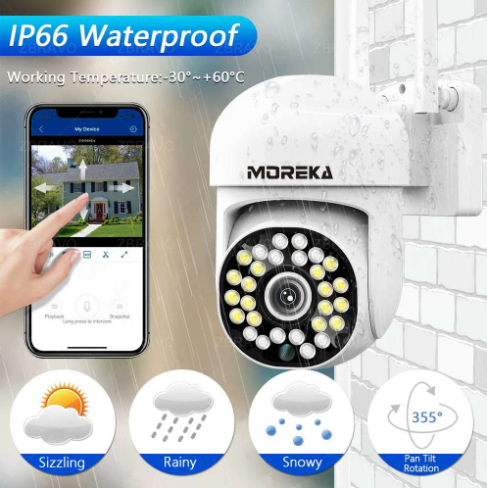 Moreka Cámara Inteligente Wifi JK-002