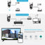 IT-BLUE Cámara Triple con WIFI IT-SC027