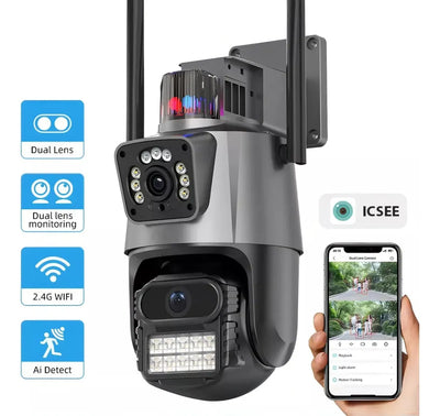 IT-BLUE Cámara Triple con WIFI IT-SC027